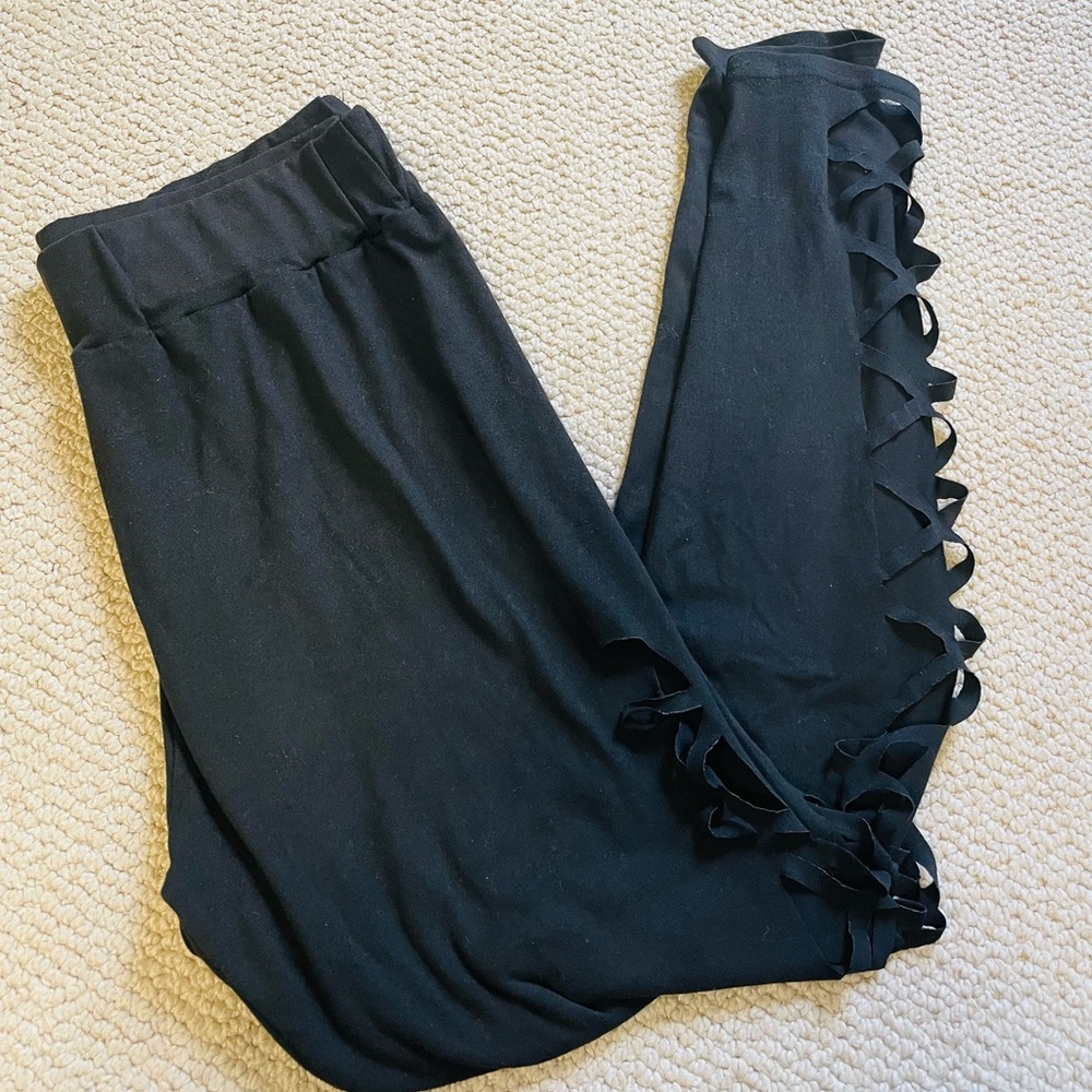 Shein Curve Leggings with Slits